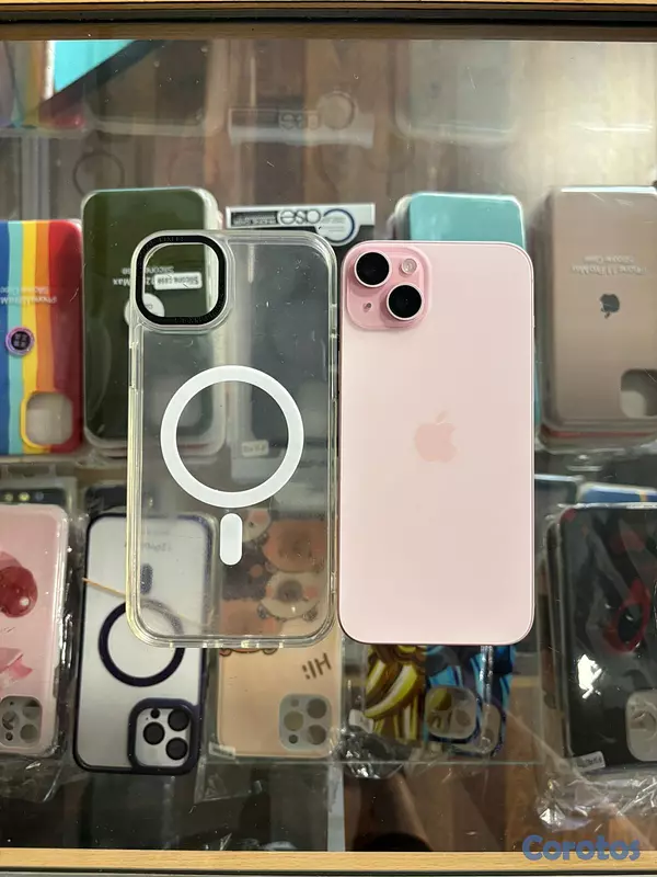 celulares y tabletas - iphone 15 plus rosado 128 GB Desbloqueado.**Somos  3
