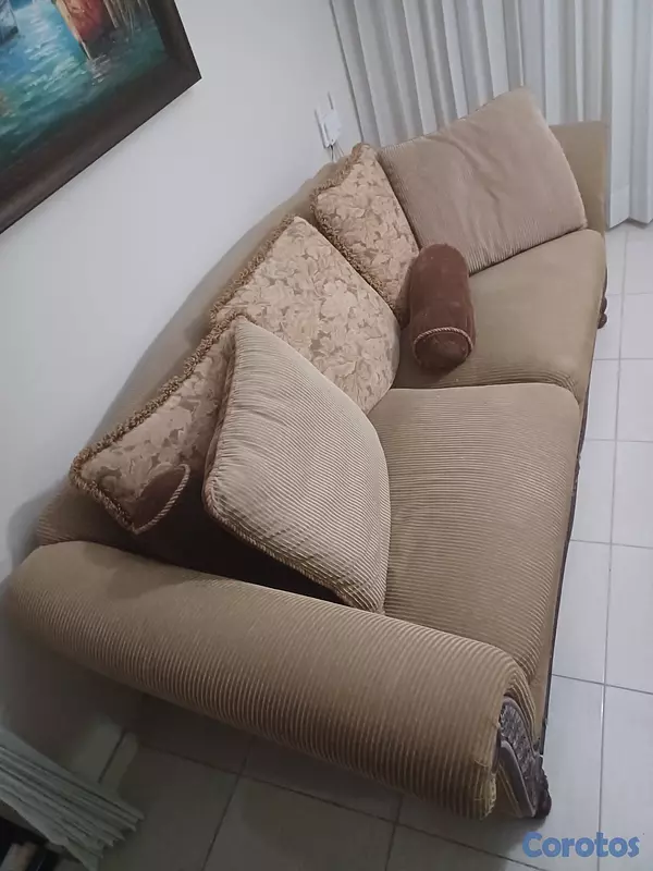 muebles y colchones - Mueble para sala, super cómodos y en perfectas  co 3