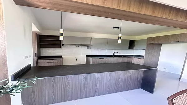apartamentos - Apartamento de Venta-Torre con Piscina, en la Entrada de Santiago. 4