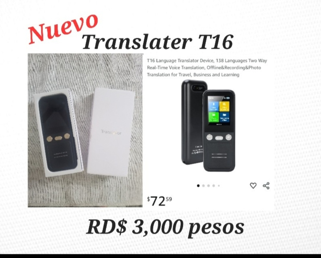 otros electronicos - Translater T16