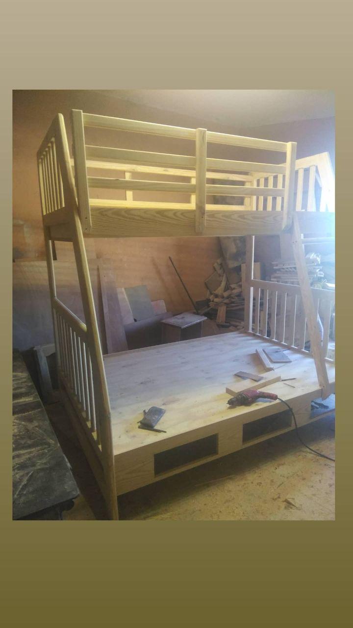 muebles y colchones - Camarote con escalera  0