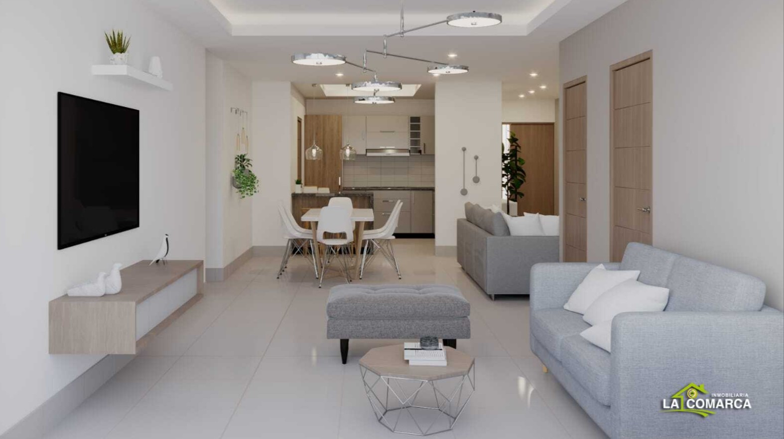 apartamentos - Apartamento con piscina en Venta en Santiago 9