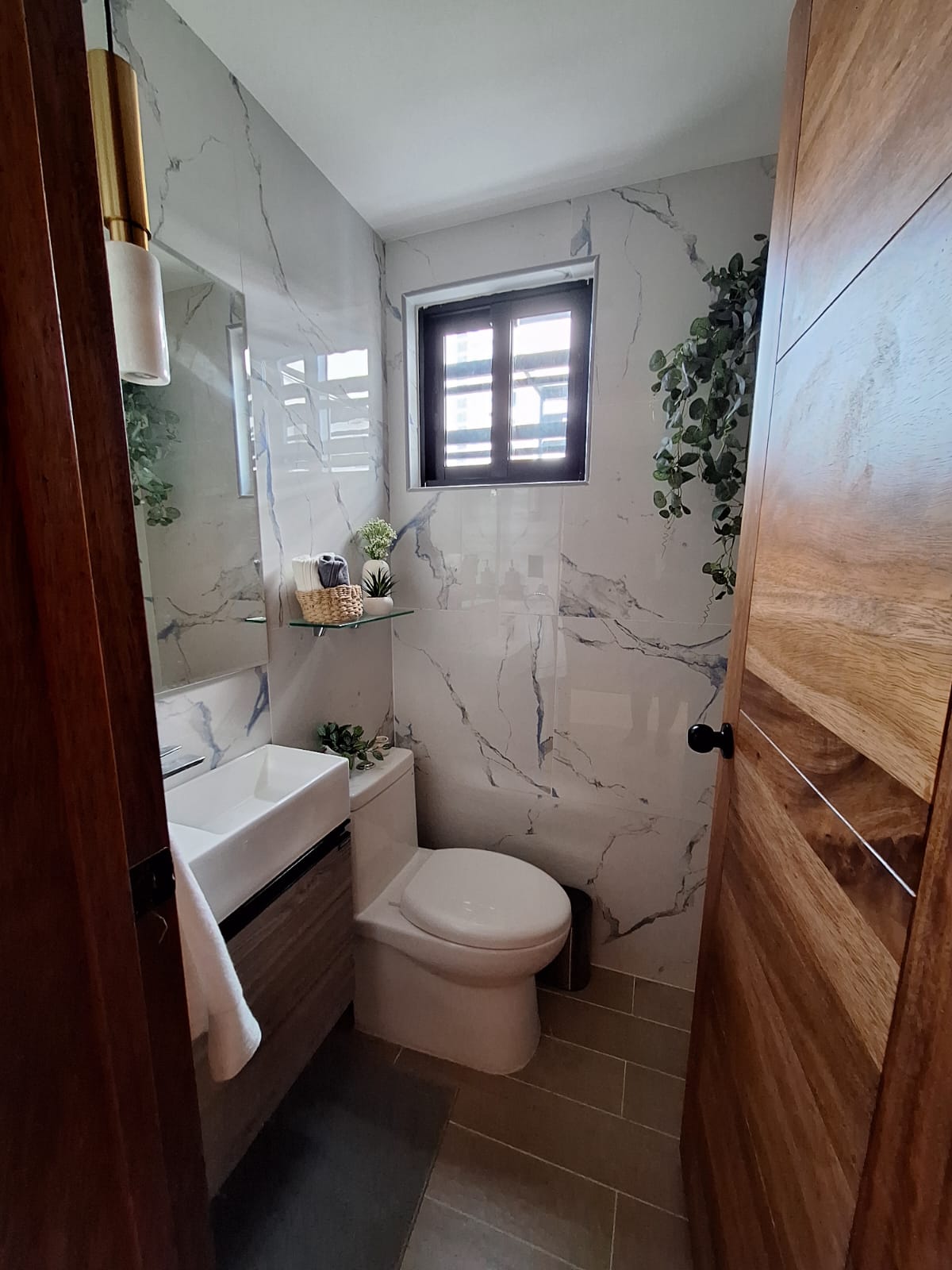 apartamentos - Rento hermoso apt amueblado minimalista con terraz 3