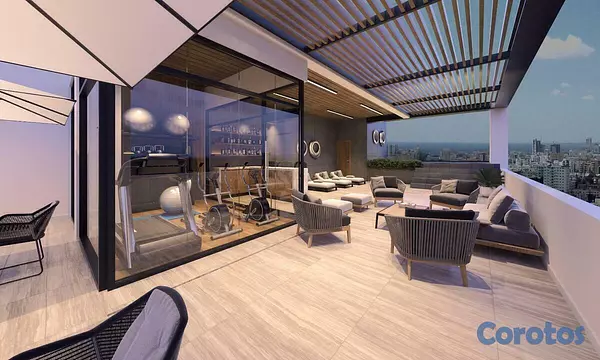 apartamentos - Venta Apartamento en construcción 4to piso, 2hbs-2baños-1Parqueos.Mirador Sur 5