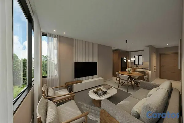 penthouses - Res.Altos del Este, enero 2028 apto tipo E,4to pis 2