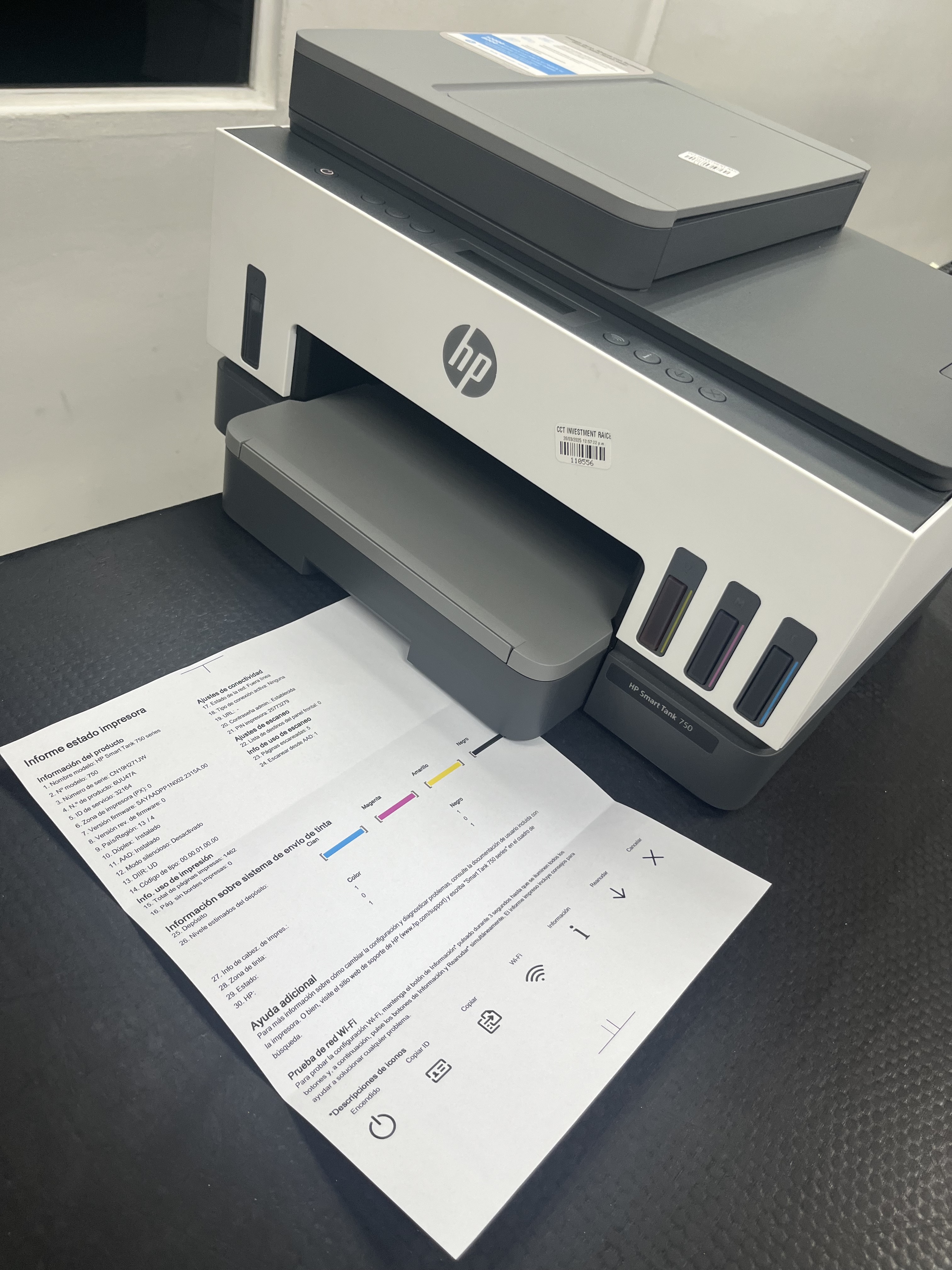 impresoras y scanners - HP Smart Tank 750- COMO NUEVA 4