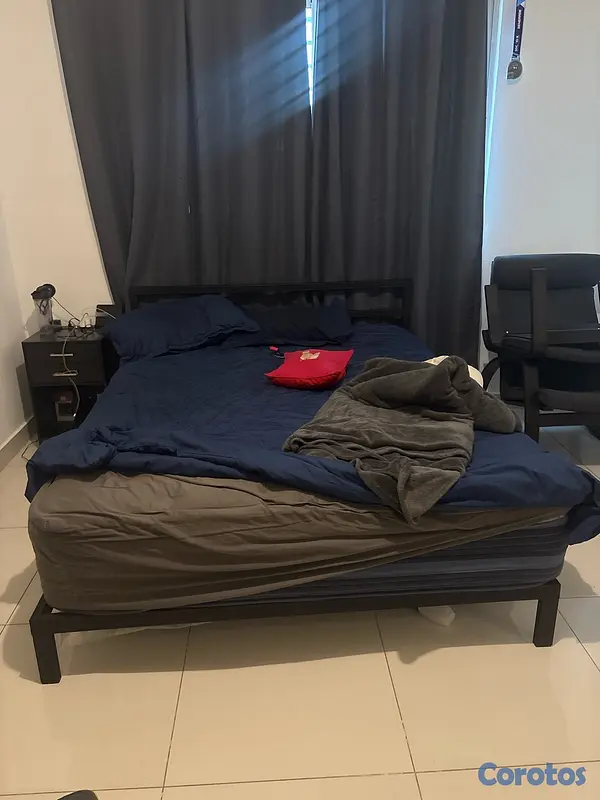 muebles y colchones - Base cama + mesita de noche 3