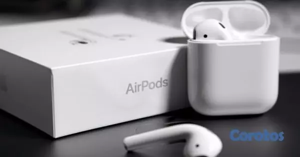camaras y audio - Airpods 2da generacion 1.1, estuche con carga inal 4