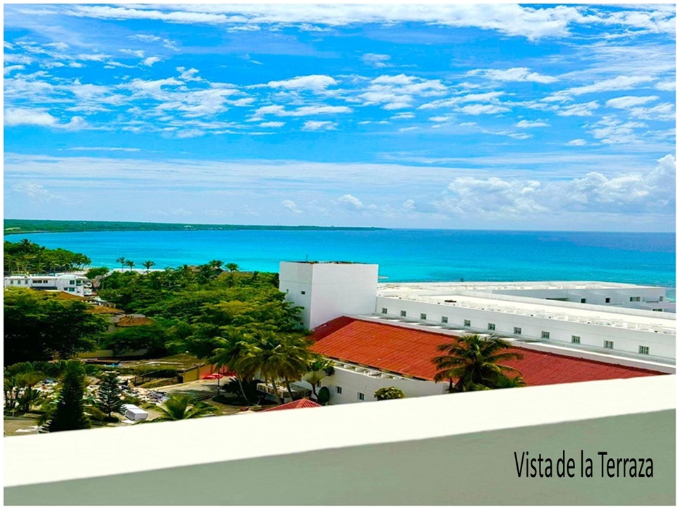 penthouses - PENTHOUSE 3 HABS.,  AMUEBLADO, TORRE BOCA DEL MAR III, BOCA CHICA, VISTA AL MAR  5