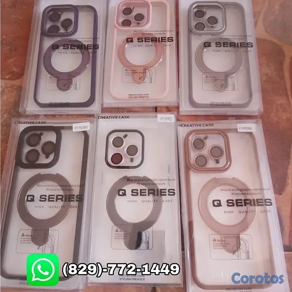 accesorios para electronica - cover con protector de cámara para tu iPhone 8