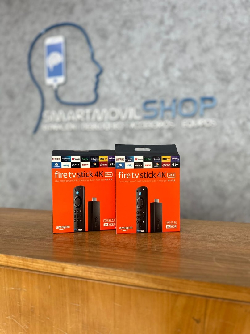 accesorios para electronica - Fire tv stick 4k Max de Amazon Nuevo Sellado (Somos tienda) 0