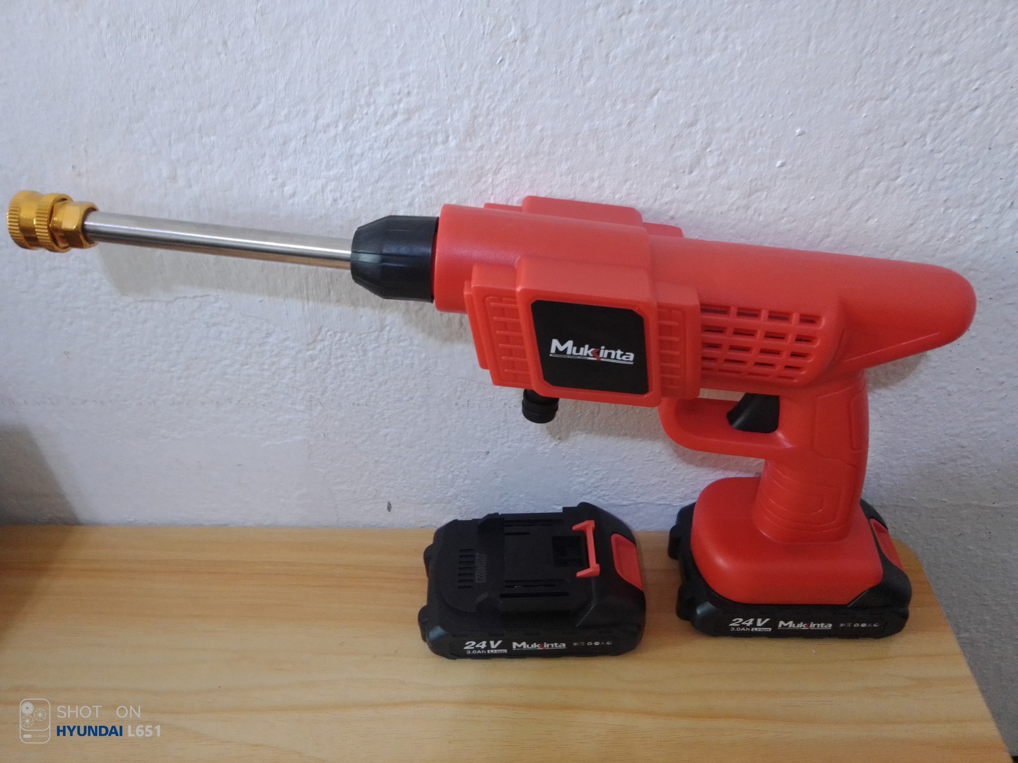 herramientas, jardines y exterior - PISTOLA DE AGUA A PRESIÓN 24V MUKINTA JMT-1044 6