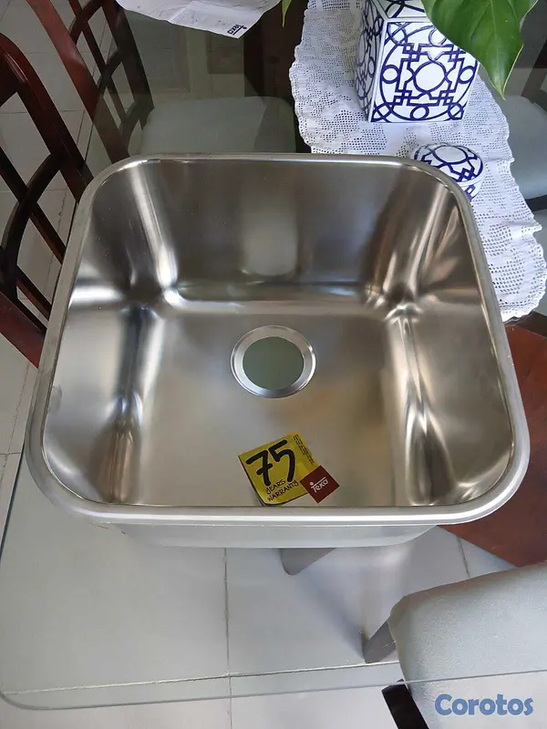 cocina - LAVADERO ACERO INOXIDABLE UNA BOCA 2