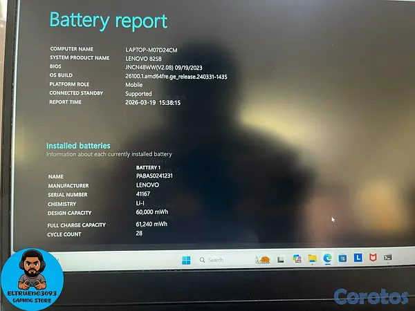 computadoras y laptops - Laptop gaming Lenovo ideadpad Gaming 3, Ryzen 7, R 4
