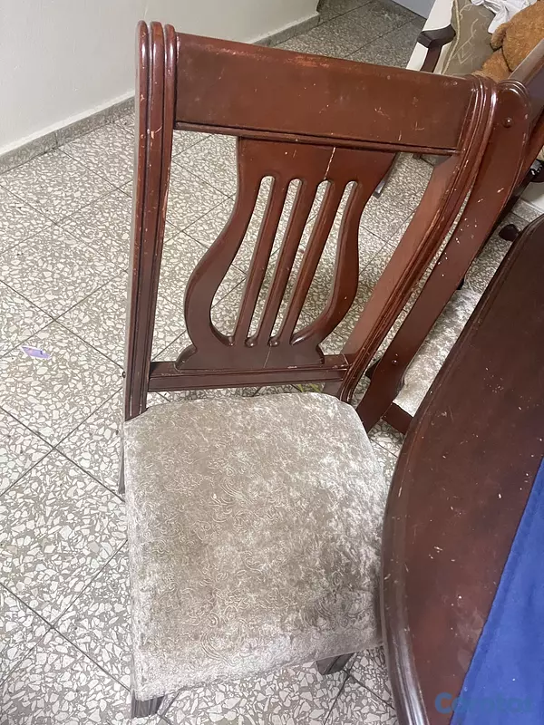 muebles y colchones - Comedor de 4 sillas 4