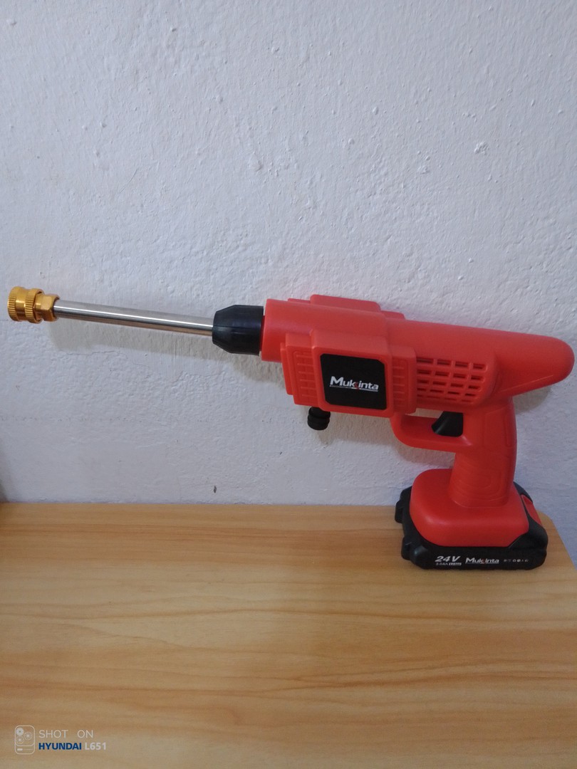 herramientas, jardines y exterior - PISTOLA DE AGUA A PRESIÓN 24V MUKINTA JMT-1044 7