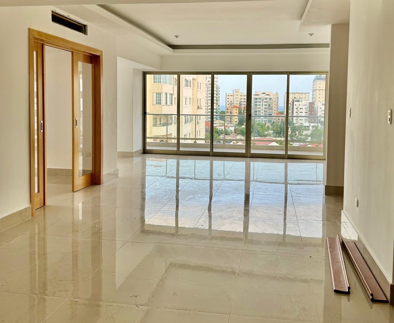 apartamentos - Alquiló con línea blanca los cacicazgos torre de lujo tres hab con su baño dos p