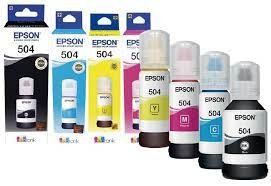 computadoras y laptops - BOTELLA DE TINTA EPSON T504  EN TODOS LOS COLORES PRECIO POR COLOR  0