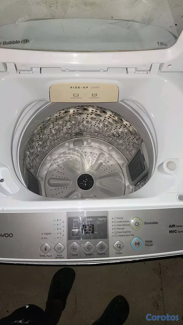 electrodomesticos - lavadora Automática Daewoo de 32 libras en excelente condiciones 100% Funcional 5