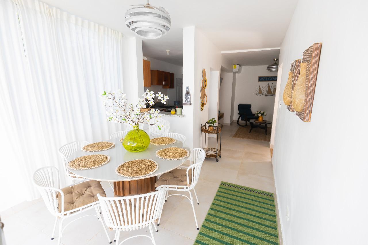 casas vacacionales y villas - Villa Amueblada Full En Punta Cana 6
