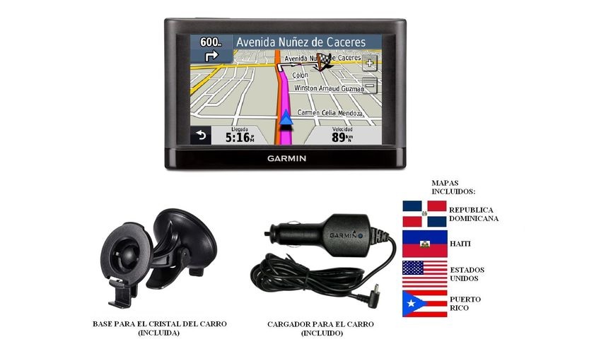 otros electronicos - GPS Navegador Garmin Nuvi Con Mapa RD, Haiti, USA 