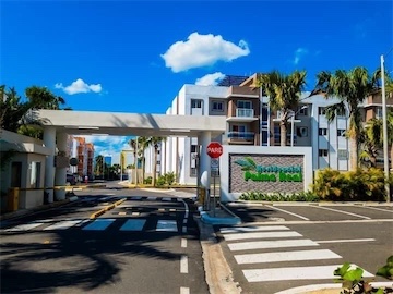 apartamentos - Vendo en residencial palma real segundo nivel amueblado  0