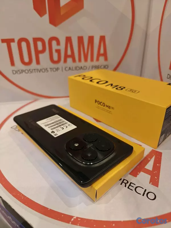 celulares y tabletas - POCO M8 5G, 8GB RAM 256GB ROM 2