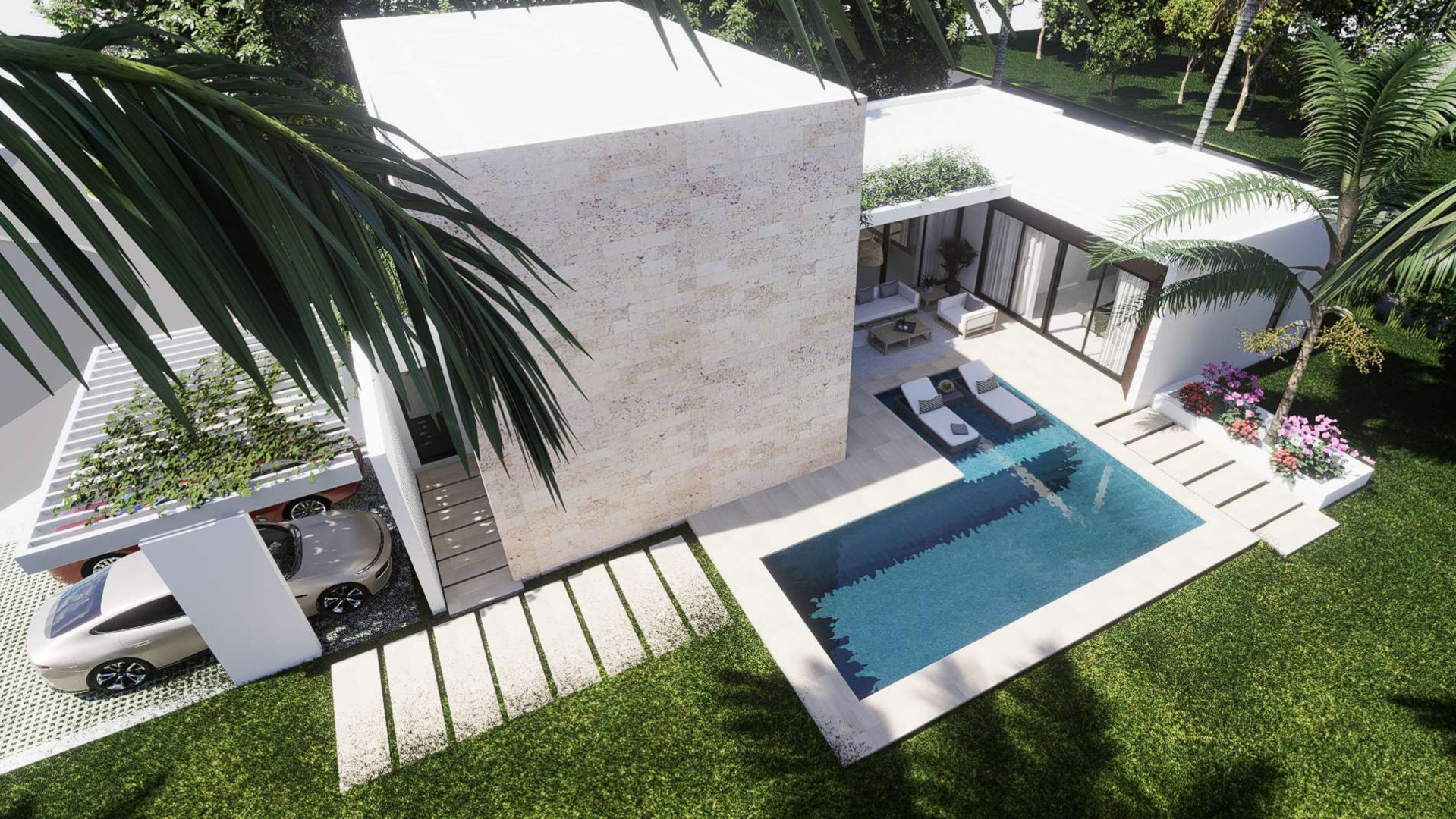 casas vacacionales y villas - Villas Turísticas (Bali), Playa Nueva Romana, con financiamiento directo 5