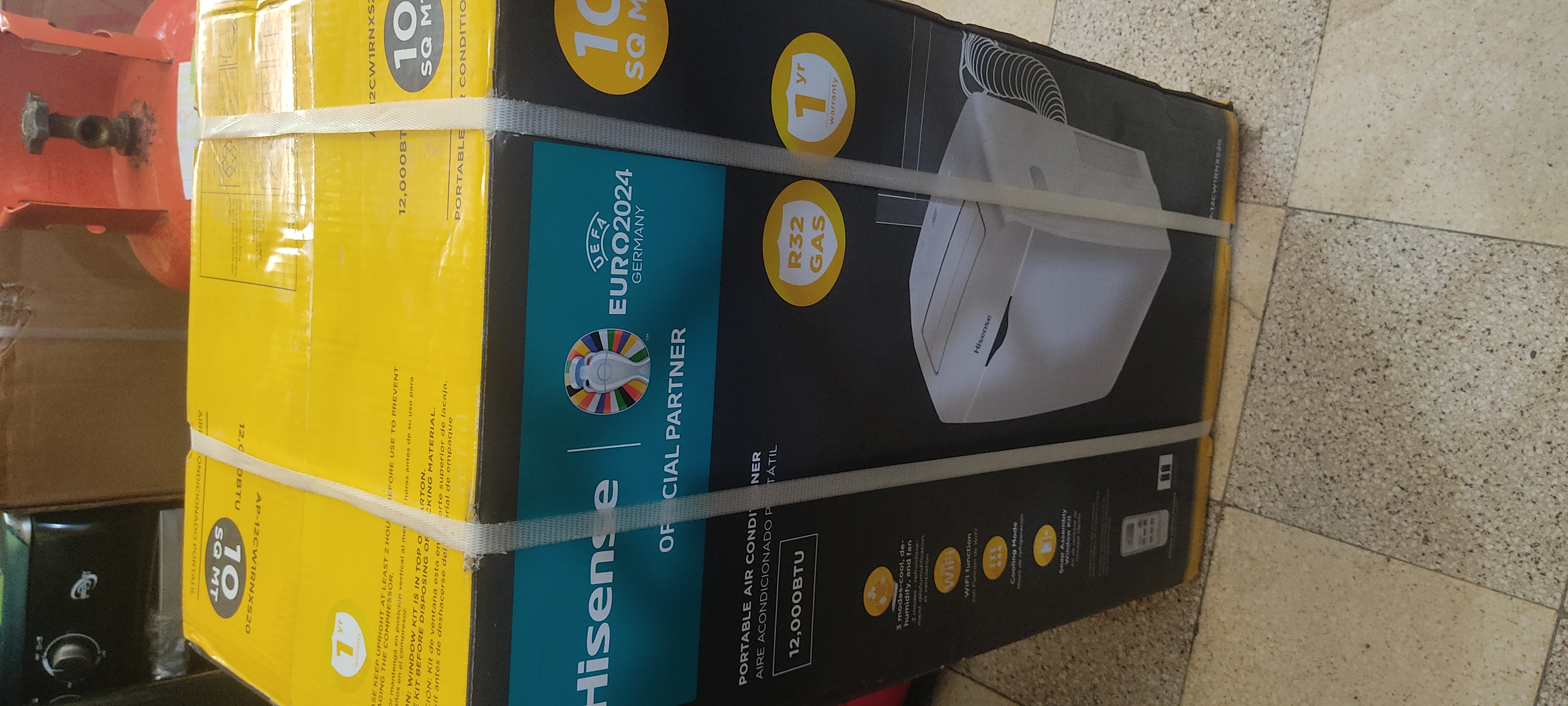 aires acondicionados y abanicos - aire portátil hisense bajo consumo con wifi 1