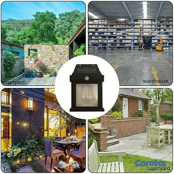 herramientas, jardines y exterior - LAMPARA SOLAR PARA EXTERIOR BK-888 5