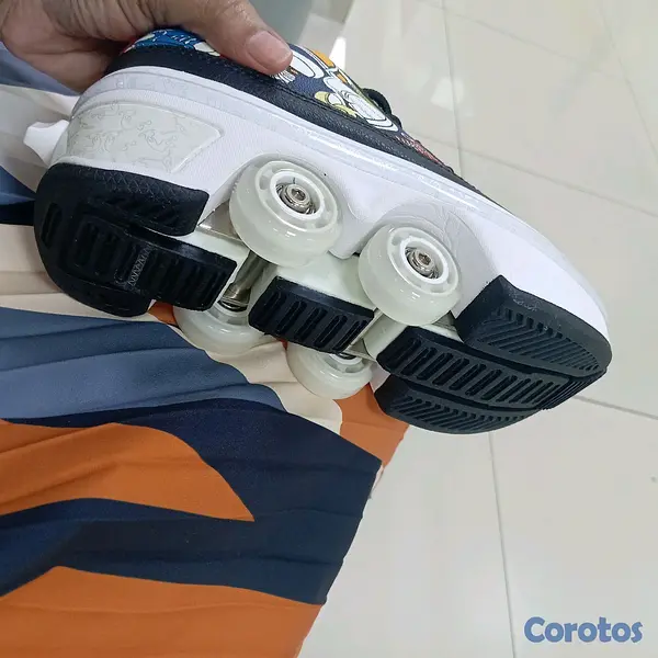 bicicletas y accesorios - Tennis con ruedas tipo patines 3