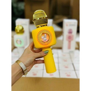 juguetes - Microfono karaoke bluetooth con altavoz integrado recargable inalambrico 4