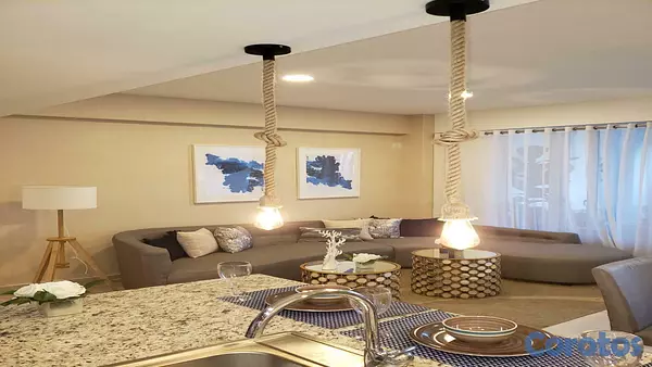apartamentos - Alquiler amueblado de apartamento en 1era línea de playa, Juan Dolio 3
