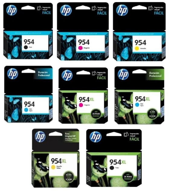impresoras y scanners - CARTUCHO HP 954 originales  PRINT CARTRIDGE - 1 X PIGMENTED —HP OFFICEJ