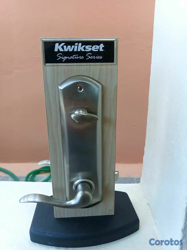 herramientas, jardines y exterior - Cerradura Kwikset Americana. 3