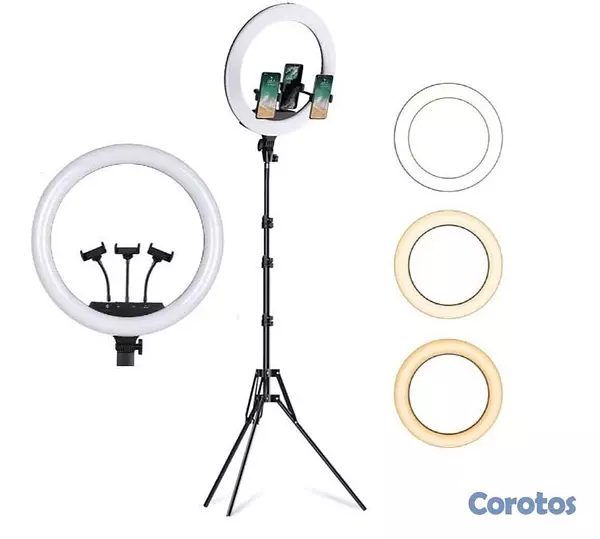 otros electronicos - Aro de Luz 18 pulgadas Iluminación Profesional de  7