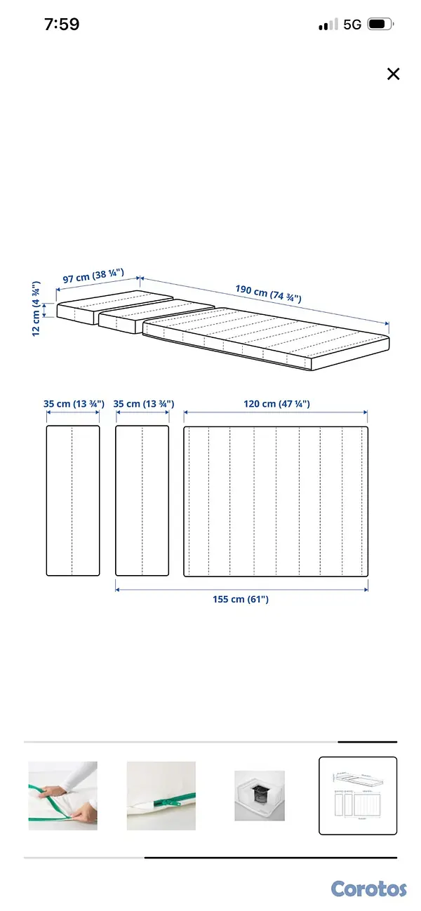 muebles - Cama twig, extendible  3