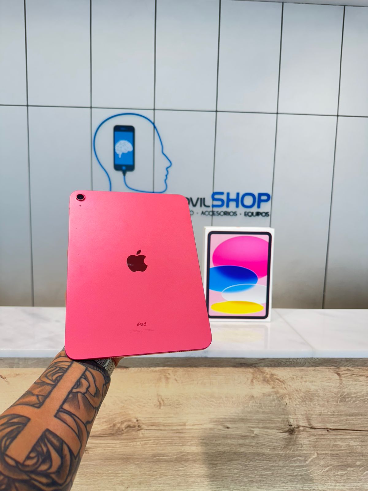 celulares y tabletas - IPAD 10TH GENERACION 64GB ROSADA CON CAJA