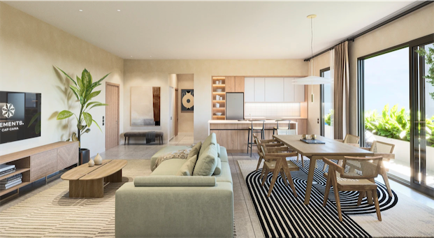 apartamentos - Venta de apartamentos ubicados en cap cana cerca de la playa con piscina 7