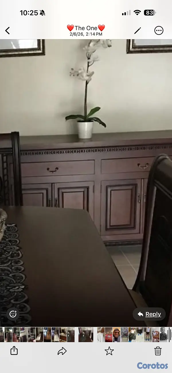 decoración y accesorios - credenza en caoba laqueada de veige o crema 5