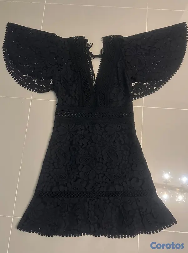ropa para mujer - Hermoso vestido de encaje  3