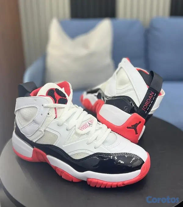 zapatos unisex - Tenis Nike Air Jordan Retro 11 Black Bred Coca Cola Ultimate Teni Sneaker 🧨 5