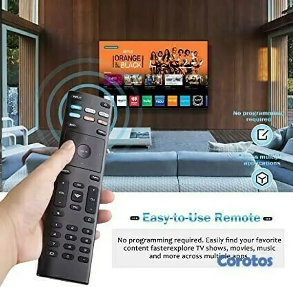 accesorios para electronica - Control remoto universal, repuesto para control remoto Vizio 2