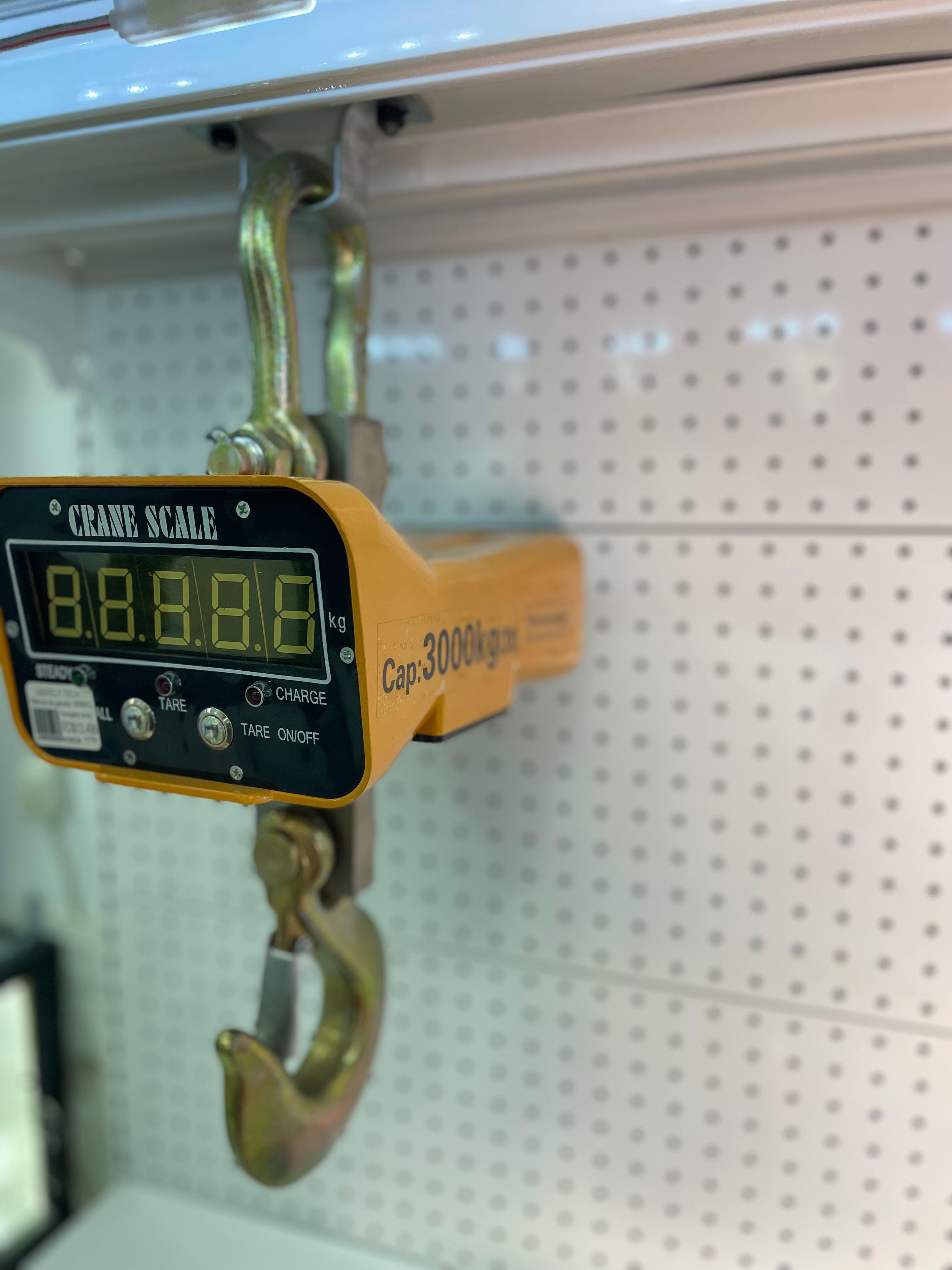 equipos profesionales - Balanza Digital Escala 3000Kg Peso gancho colgante 5