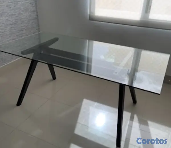 muebles y colchones - Comedor con 6 Sillas Ilumel  3