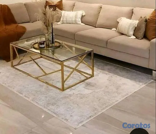 muebles y colchones - mesas de centro de muebles en hierros galvanizado  8