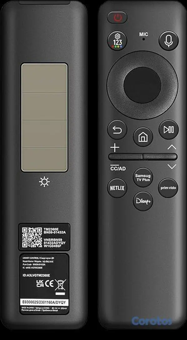 tv - Control Remoto Para Televisores Samsung Smart Sola