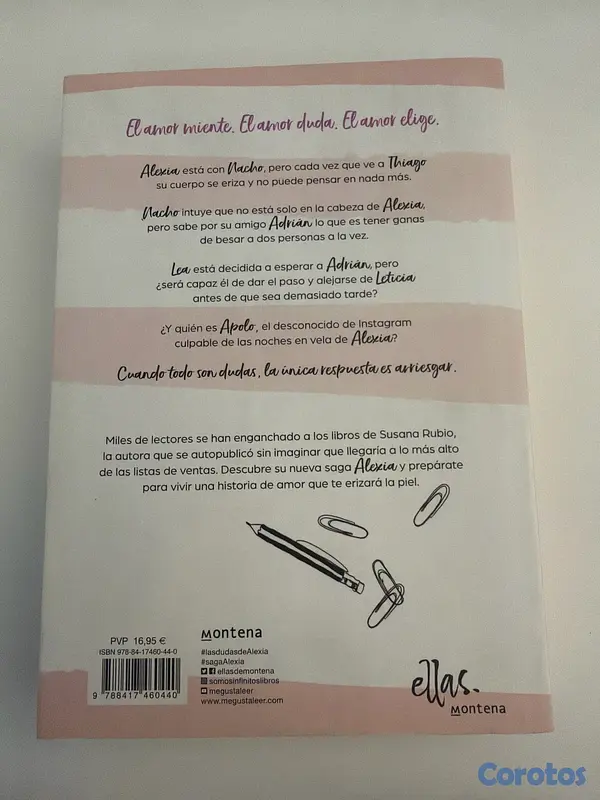 libros y revistas - Título: Las dudas de AlexiaAutor: Susana Rubio 2