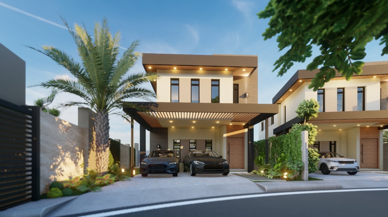apartamentos - Villa en venta a 5 minutos de la playa Cabarete 1
