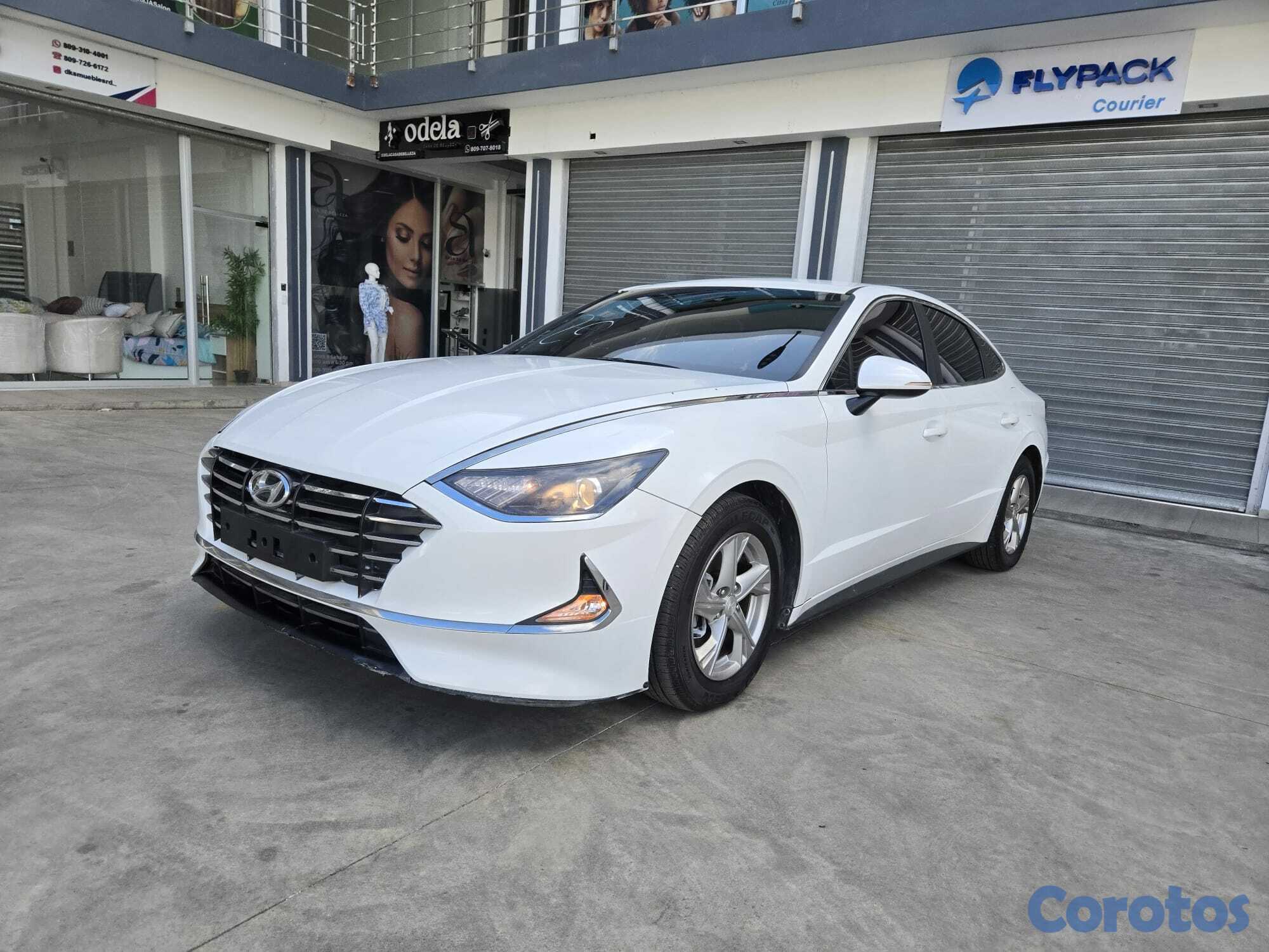 carros - HYUNDAI SONATA DN8 2020 BLANCO 11